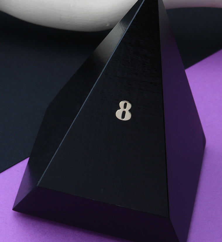 14kt Gold Number 8 Threadless Top