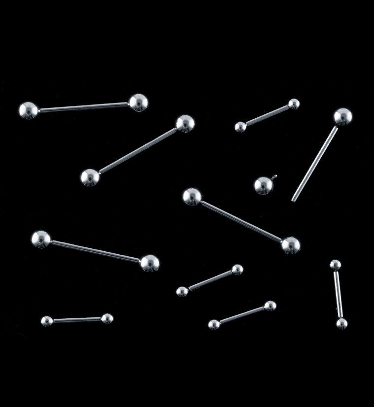 16G ASTM F-136 Titanium Internally Threaded Barbell