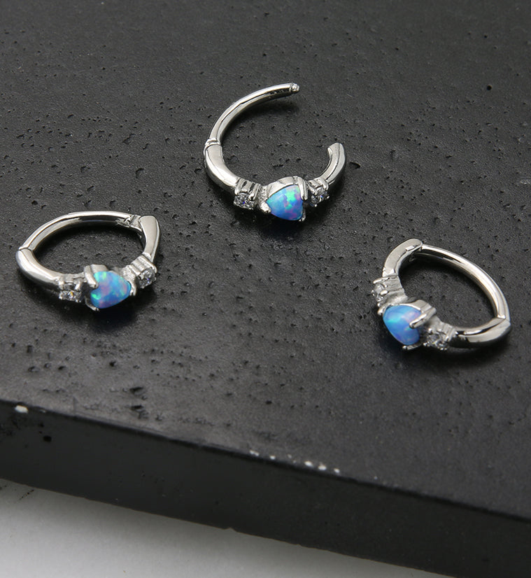 16G Heart Blurple Opalite Rook Clicker