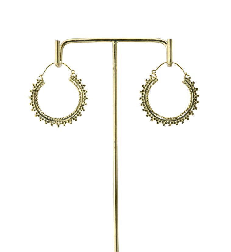 18G Chaplet Brass Hangers / Earrings