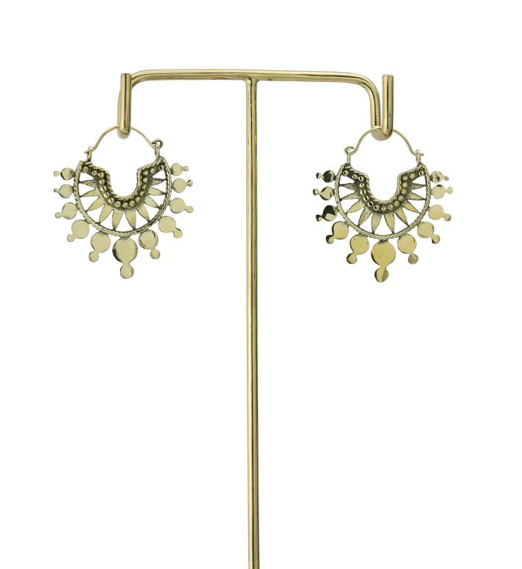 18G Sol Brass Hangers / Earrings