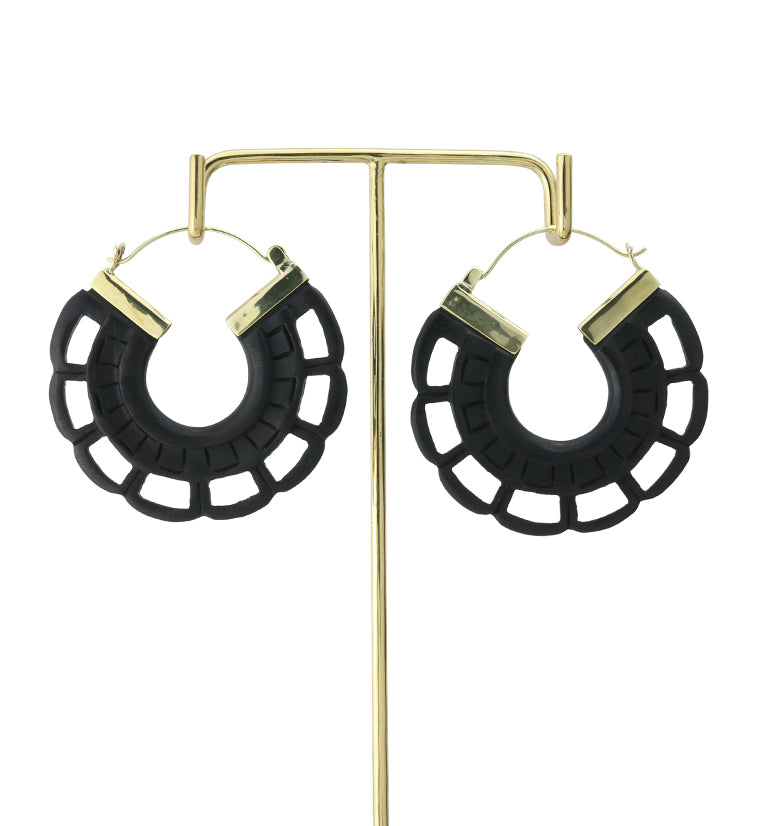18G Tire Wooden Hangers / Earrings