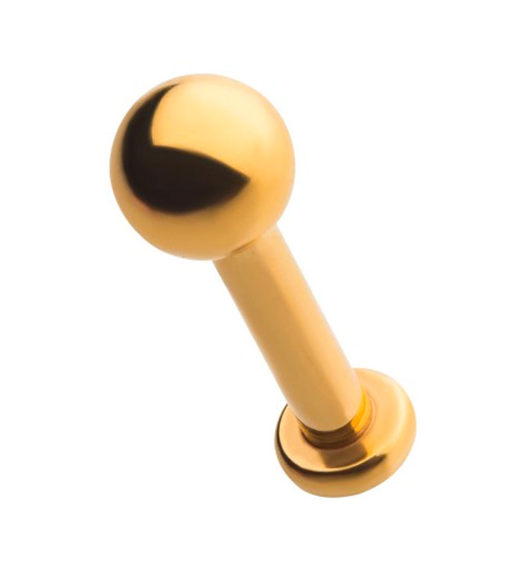 24kt Gold PVD Titanium Labret