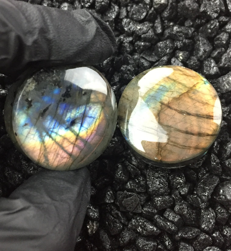 Labradorite Stone Plugs