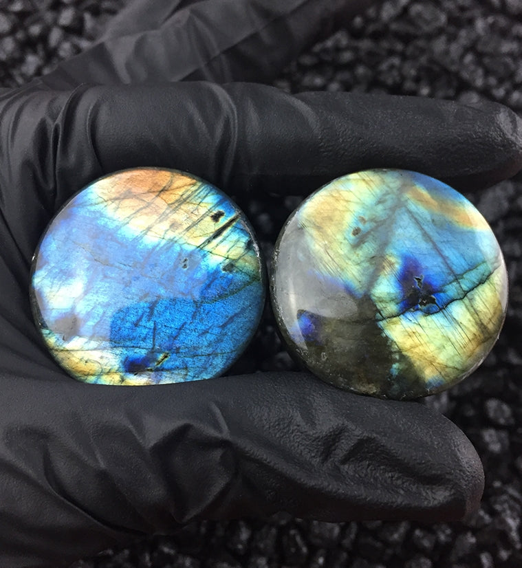 Labradorite Stone Plugs