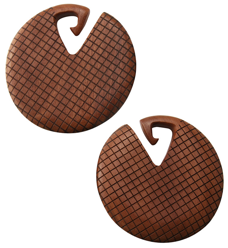 Crosshatch Saba Wooden Ear Weights