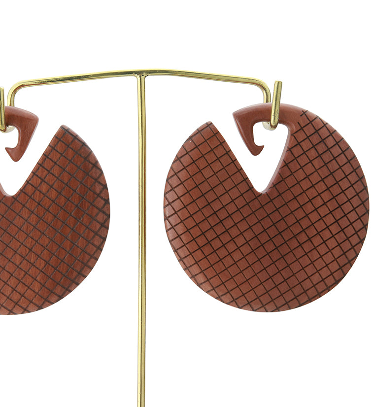 Crosshatch Saba Wooden Ear Weights