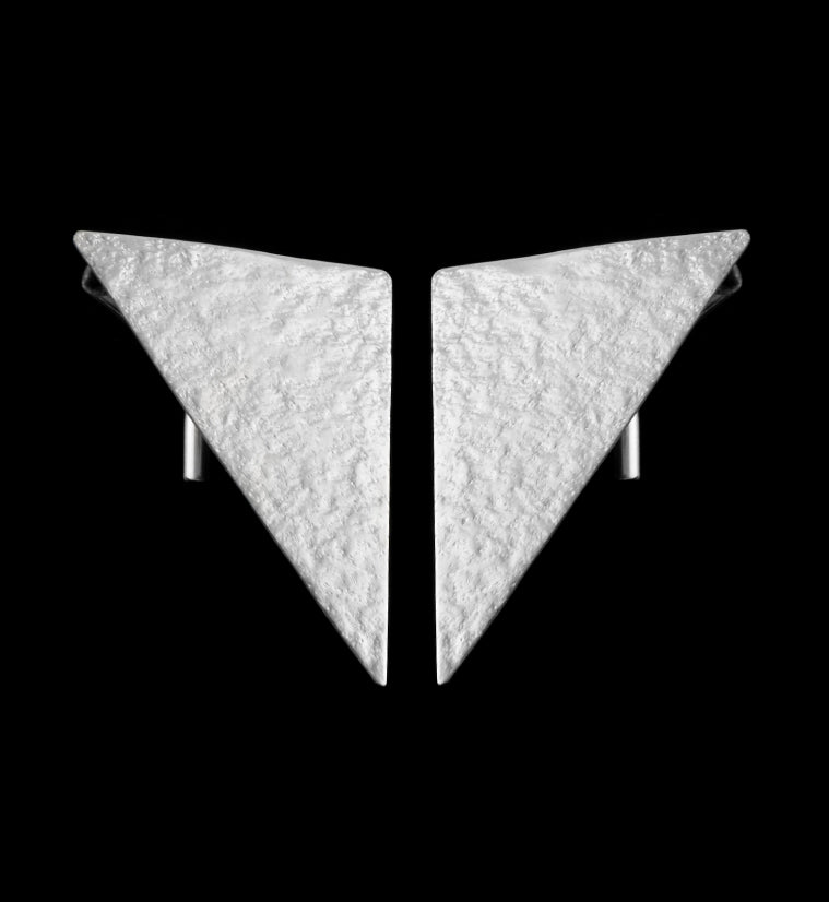 Acute Silver Hangers