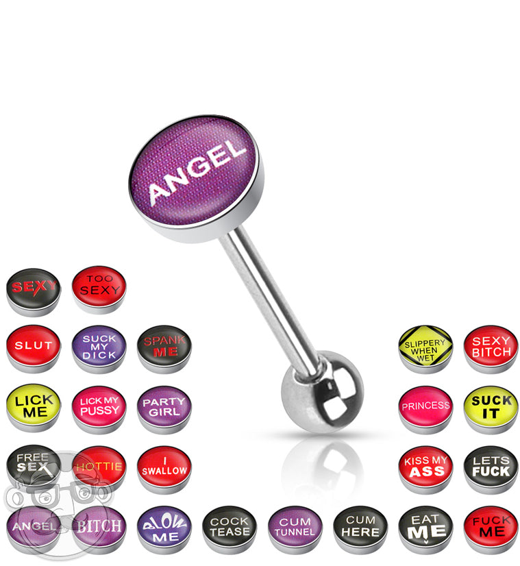 Adult Icon Tongue Ring