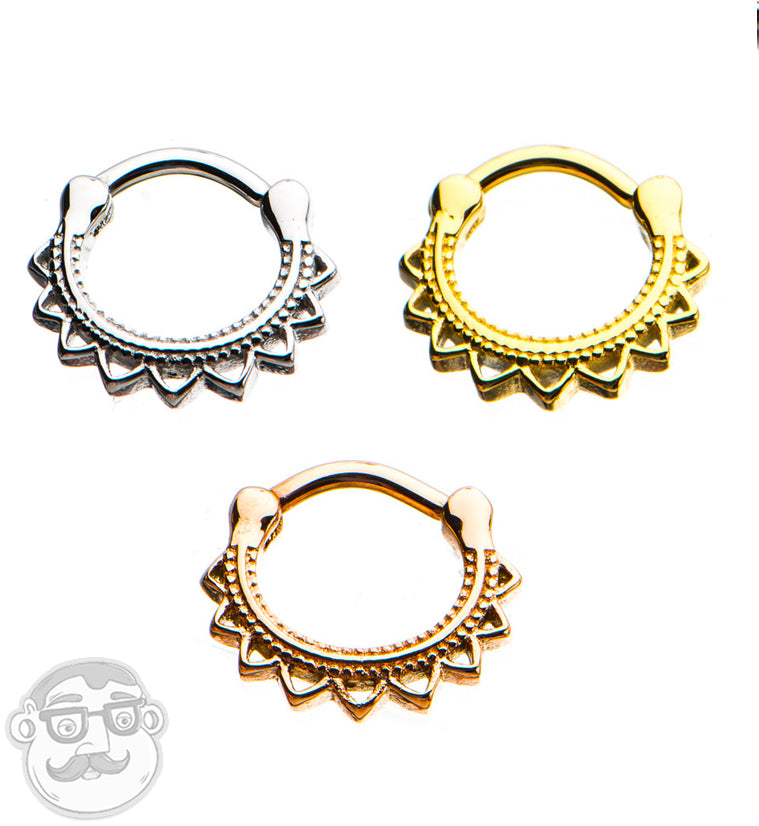 16G Amour PVD Septum Clicker