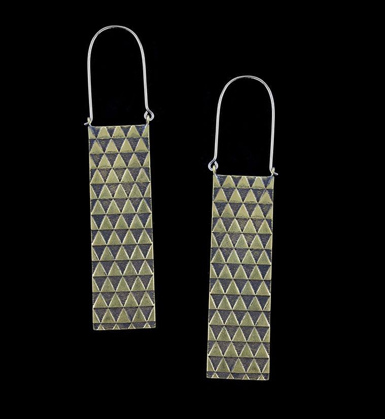 Fifty-Fifty Titanium Hangers - Earrings