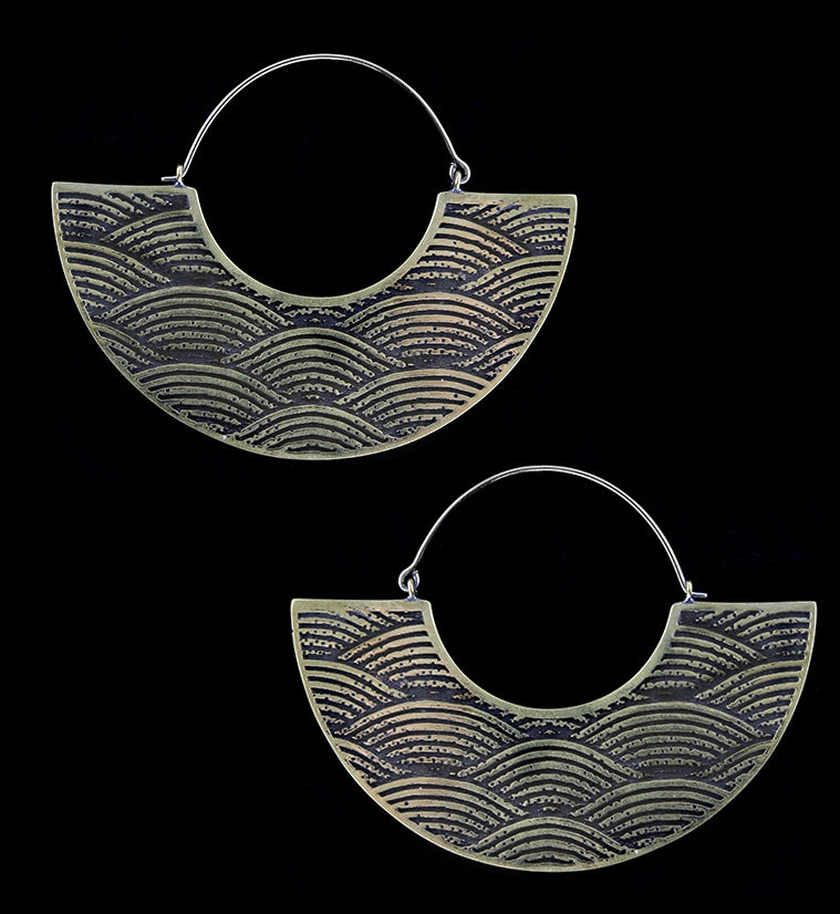 Pulse Titanium Earrings