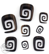 Arang Wooden Square Spirals