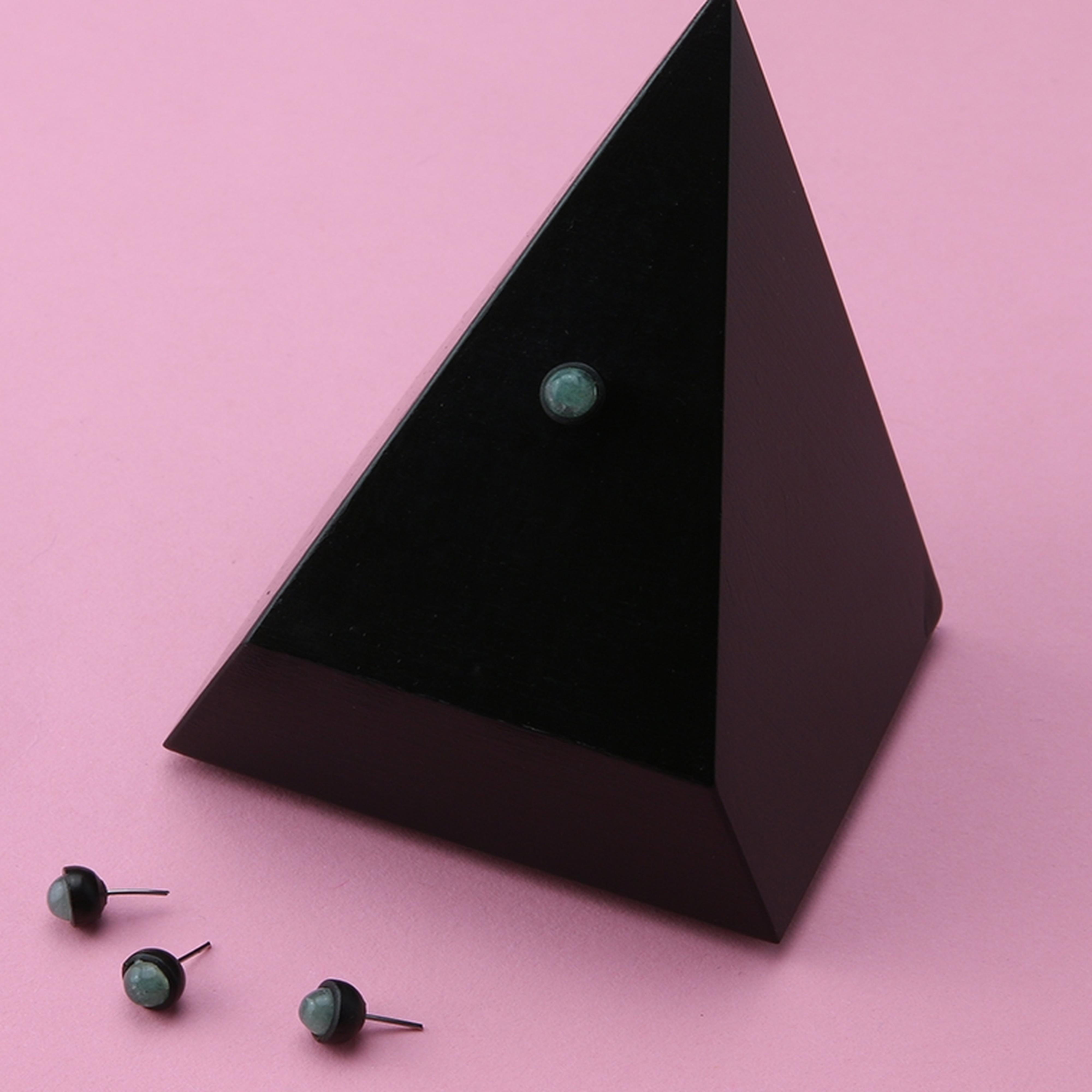 Areng Wood Aventurine Inlay Threadless Top