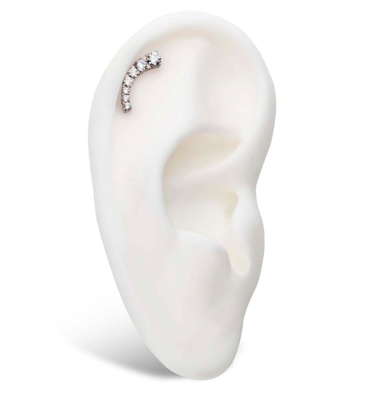 Ascend CZ Internally Threaded Titanium Top