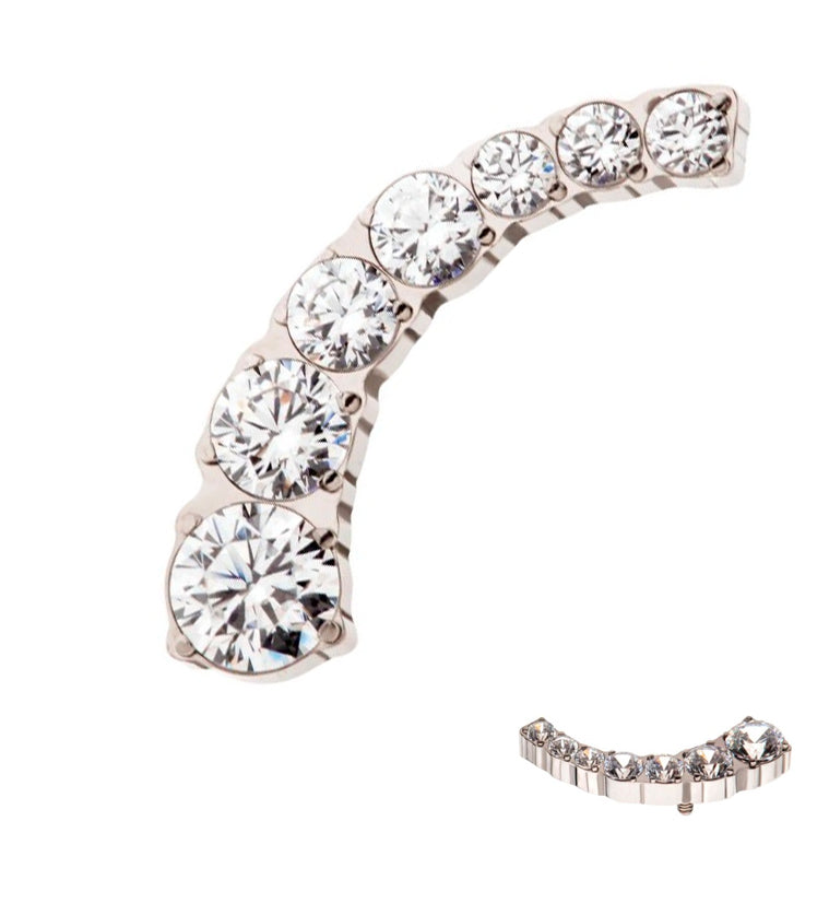 Ascend CZ Internally Threaded Titanium Top