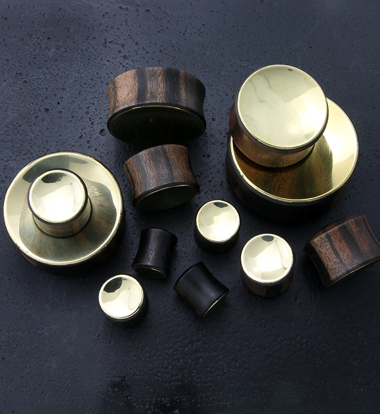 Auda Brass Wood Plugs