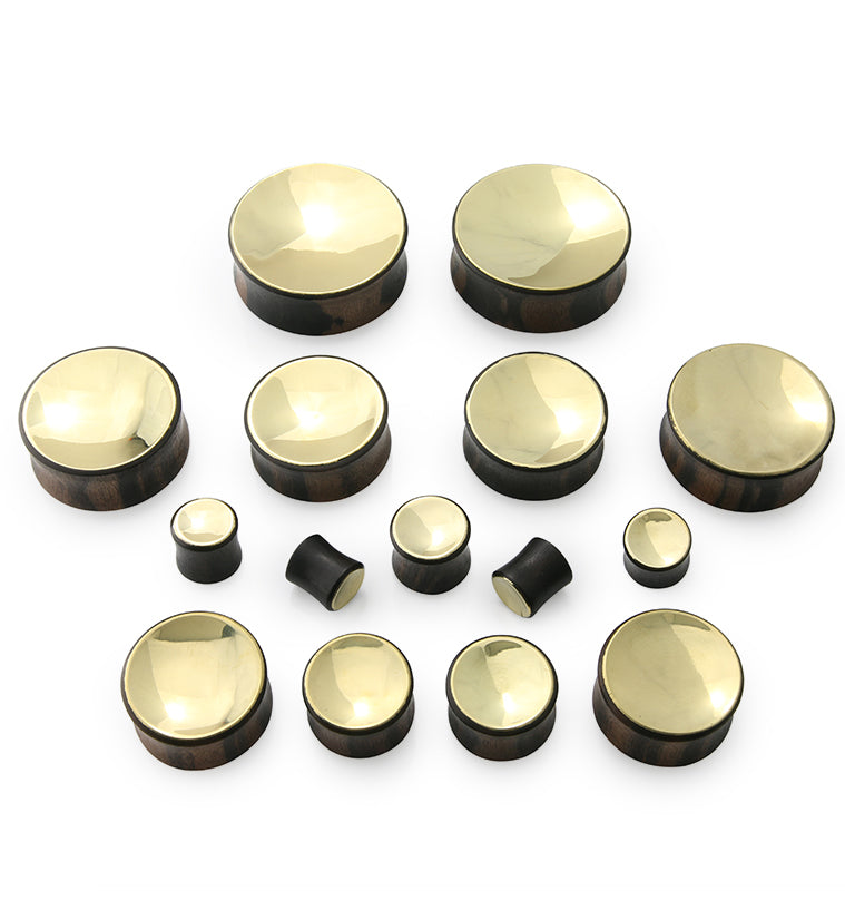 Auda Brass Wood Plugs