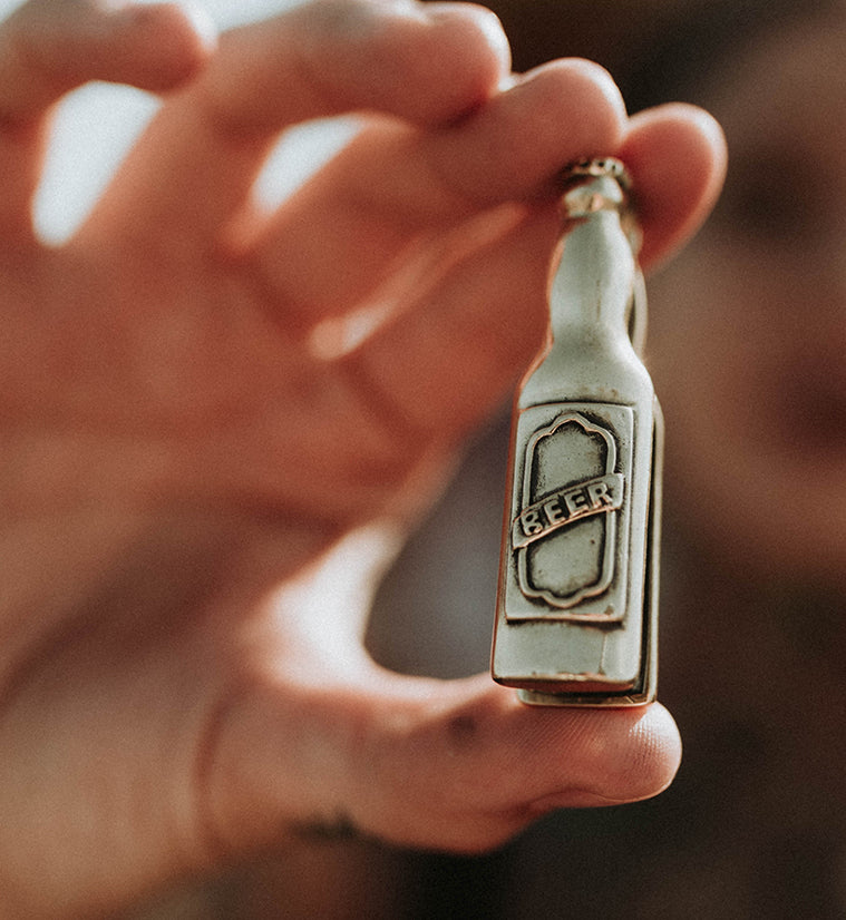 Beer Bottle Ear Weights