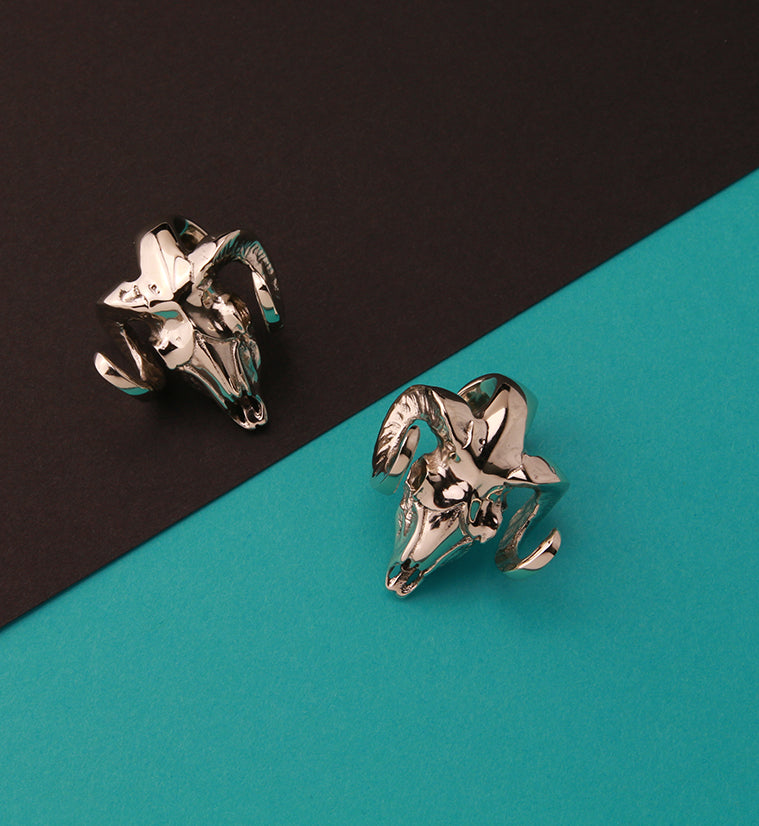 Bighorn White Brass Ear Weights