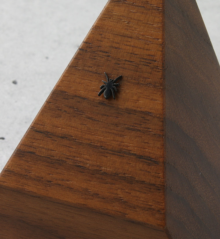 Black PVD Spider Threadless Titanium Top