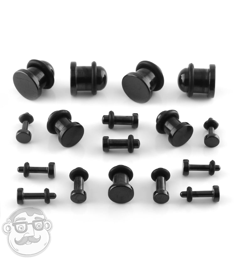 Black Gauges Plugs