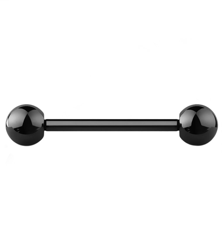 Black PVD Titanium Barbell