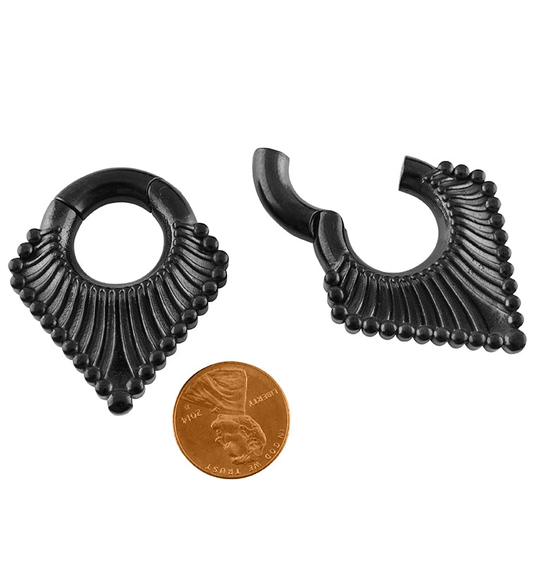 Black PVD Avenge Ear Weights