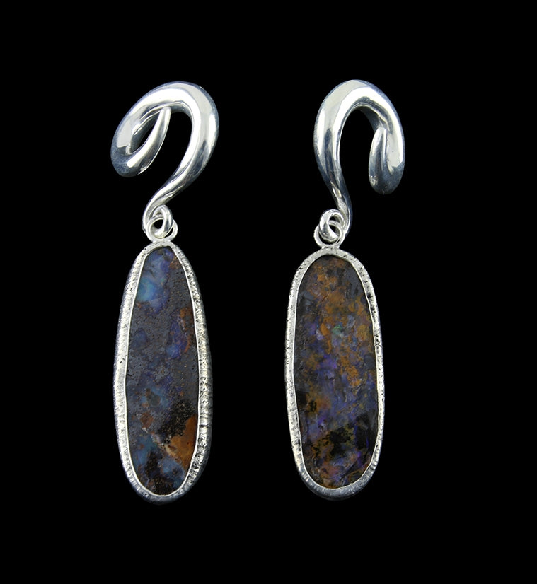 Boulder Opal Ear Weights Version 19