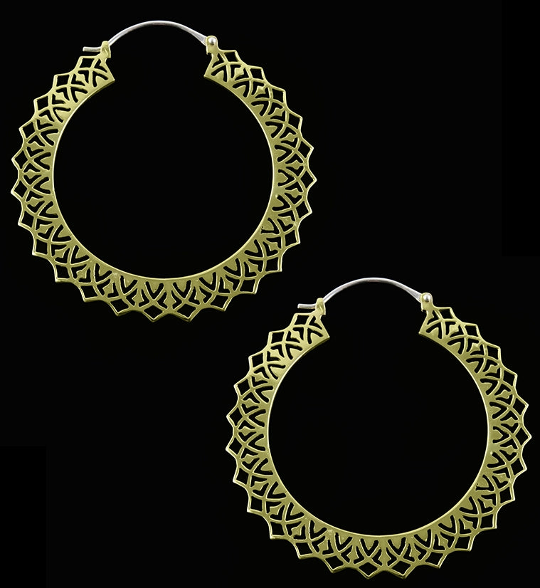 Brink Brass Earrings / Weights
