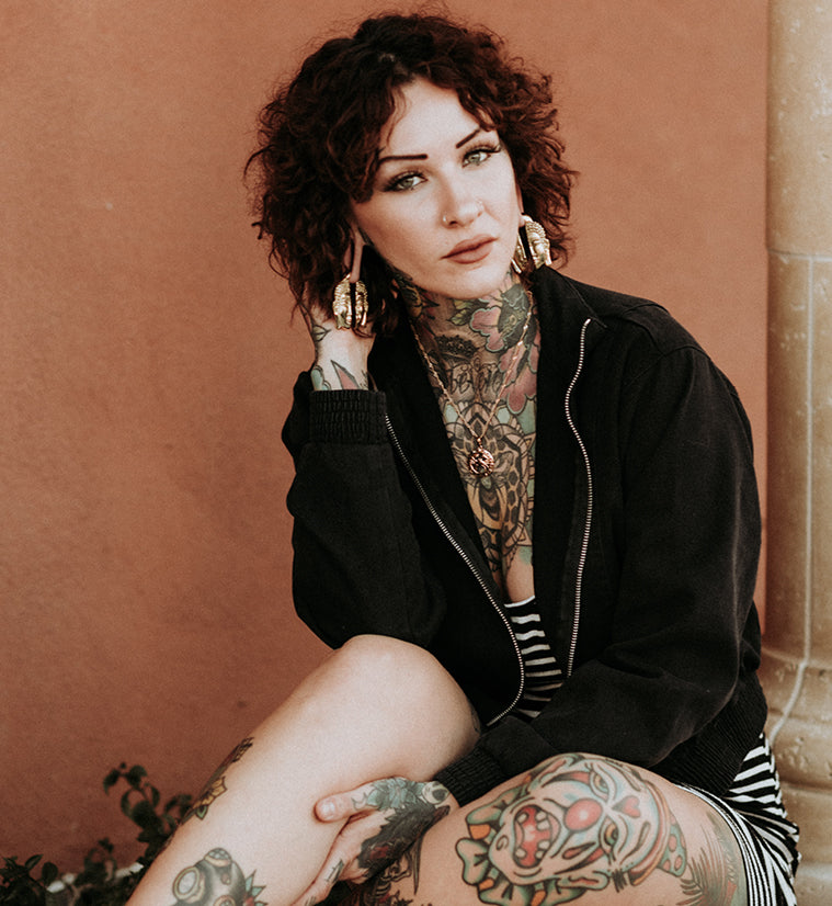 Buddha Brass Ear Weights