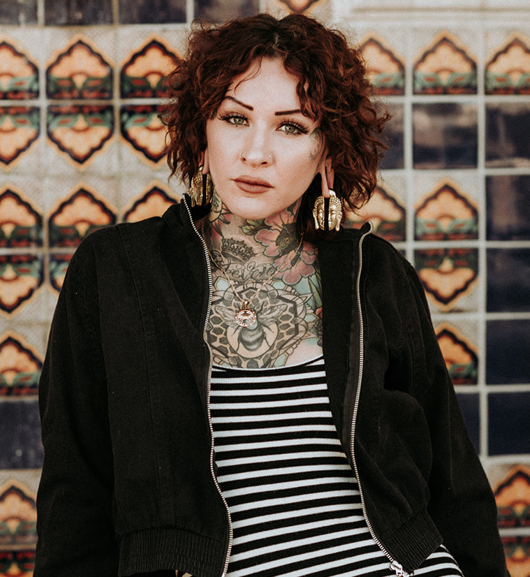 Buddha Brass Ear Weights