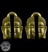 Buddha Brass Ear Weights