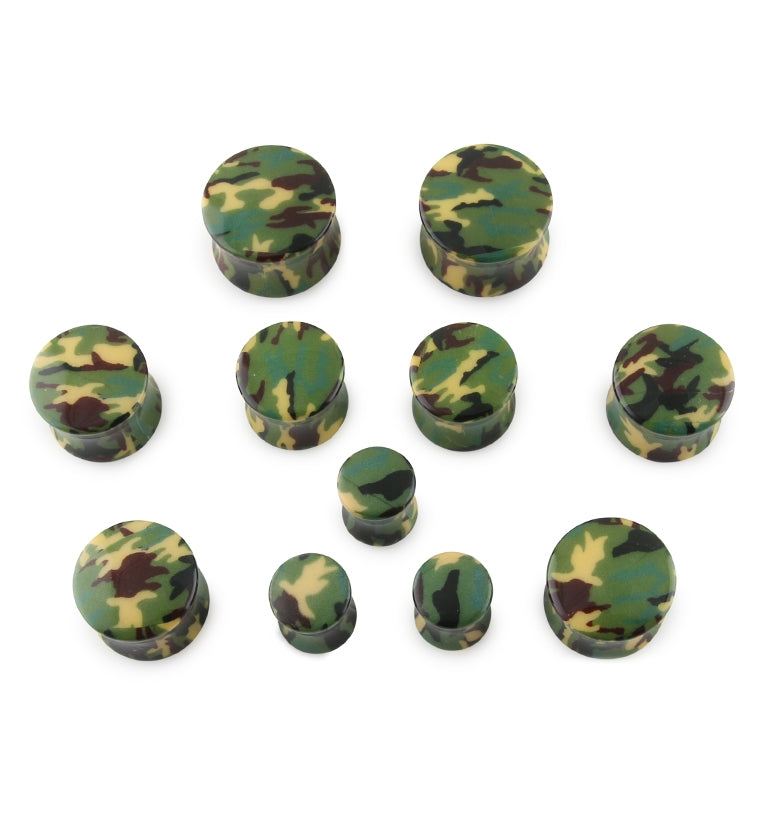 Camouflage Ear Gauges