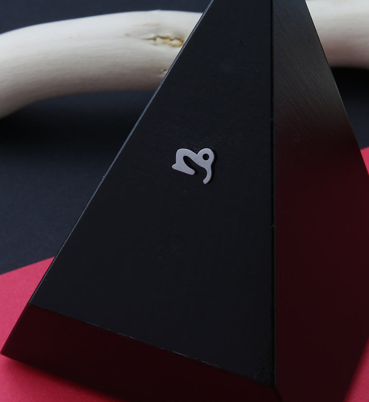 Capricorn Zodiac Sign Threadless Titanium Top