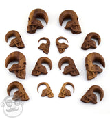 Skull Saba Wood Hangers
