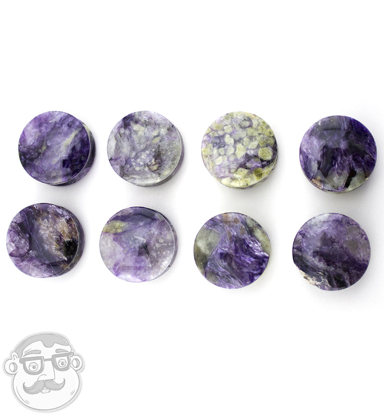 Charoite Stone Plugs