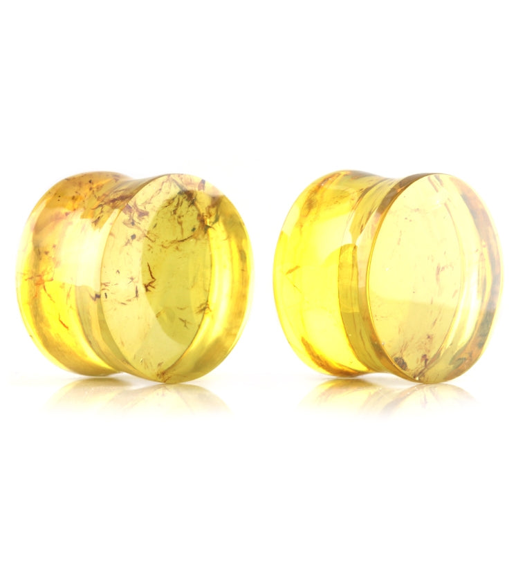 Chiapas Amber Plugs 5/8" (16mm)