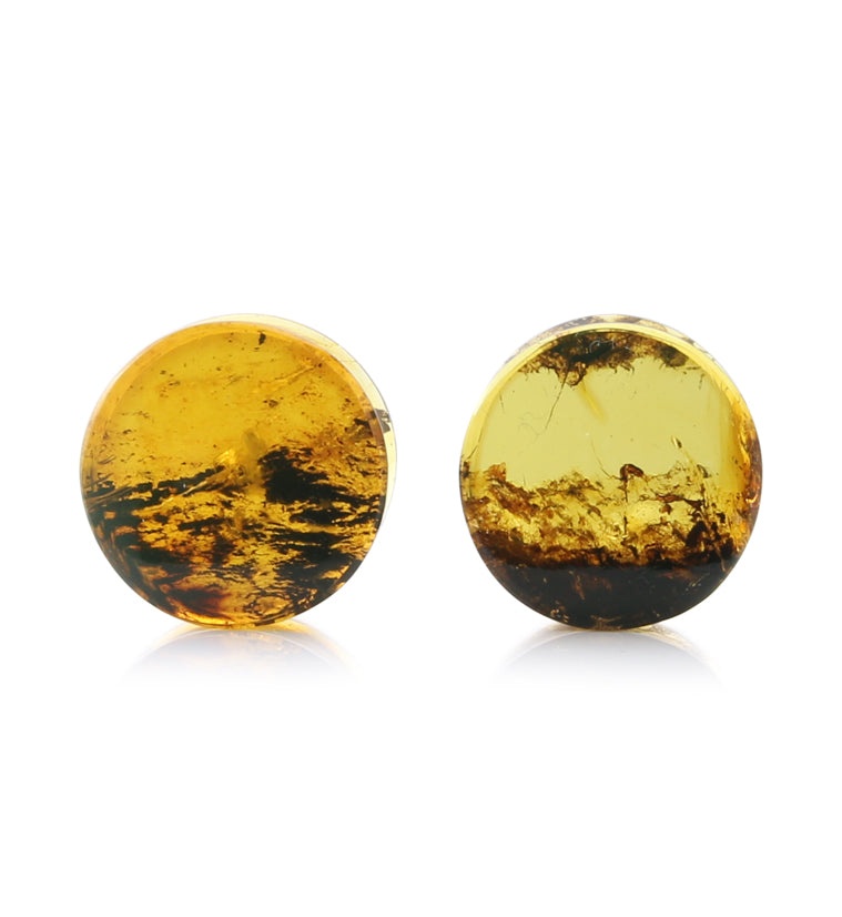 Chiapas Amber Plugs 5/8" (16mm) - Version 16