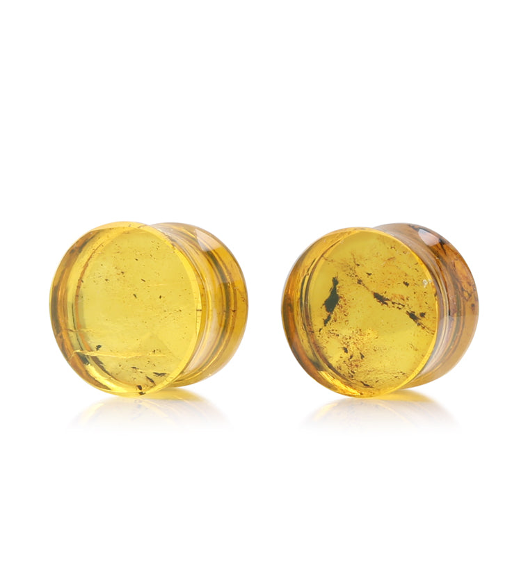 Chiapas Amber Plugs 5/8" (16mm) - Version 17