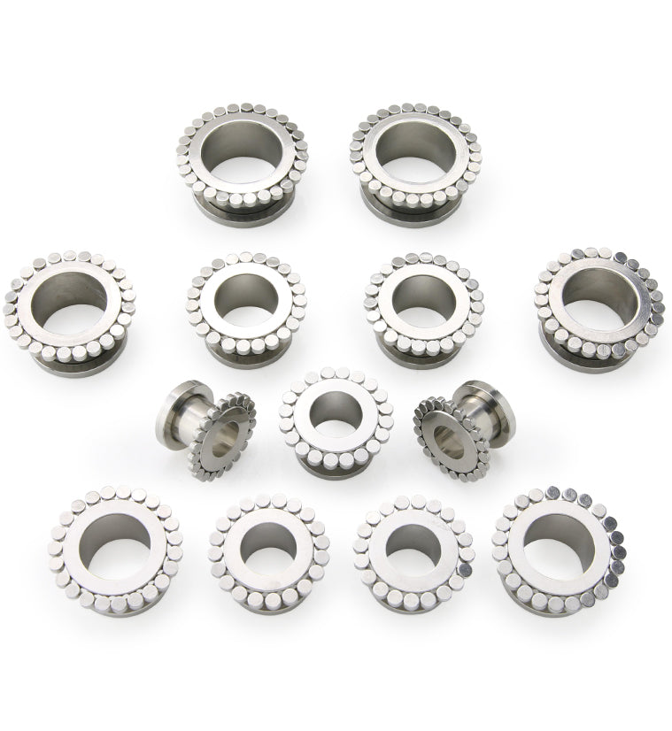 Circlet Stainless Steel Tunnel Plugs