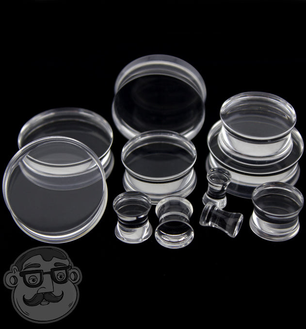 Clear Acrylic Plugs