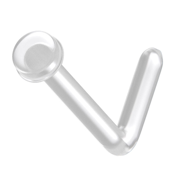 Clear Disk L Bend Nose Retainer