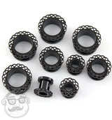 Black Coil Ornamental Stainless Steel Tunnels