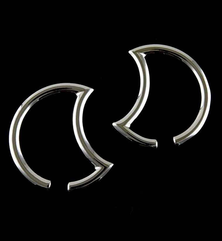 Crescent Moon Ear Weights