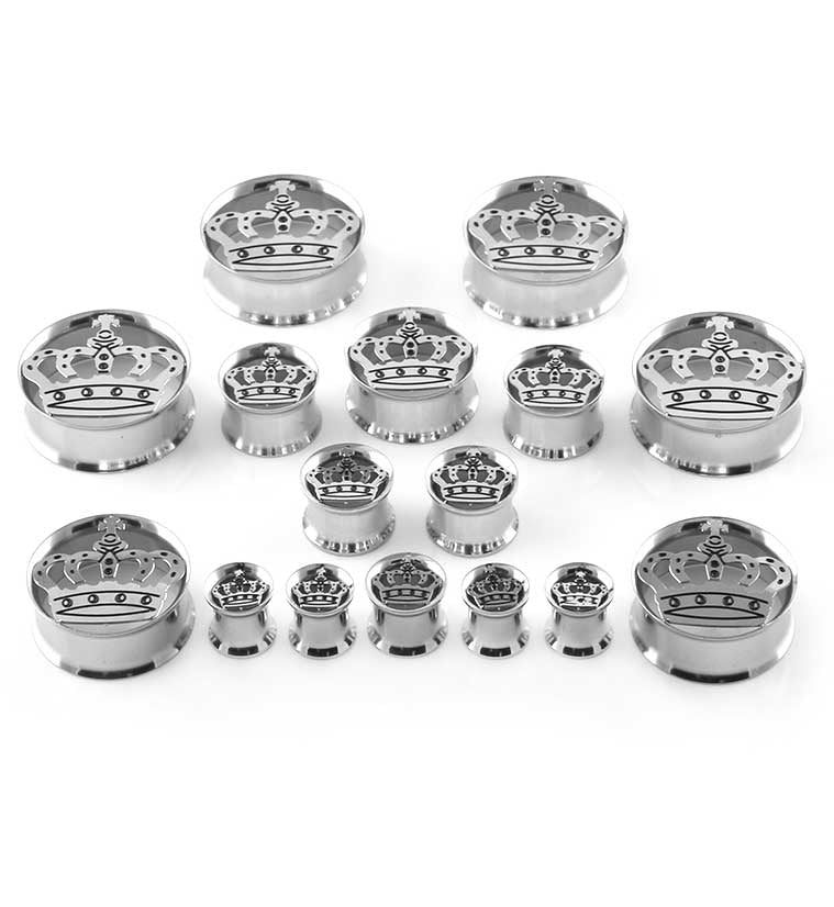 Stainless Steel Crown Logo Tunnels