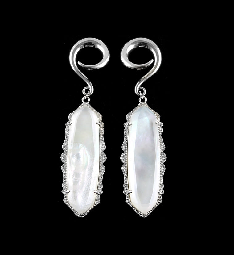 Obelisk Silver Hangers