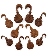 Wooden Cupcake Hangers Plugs