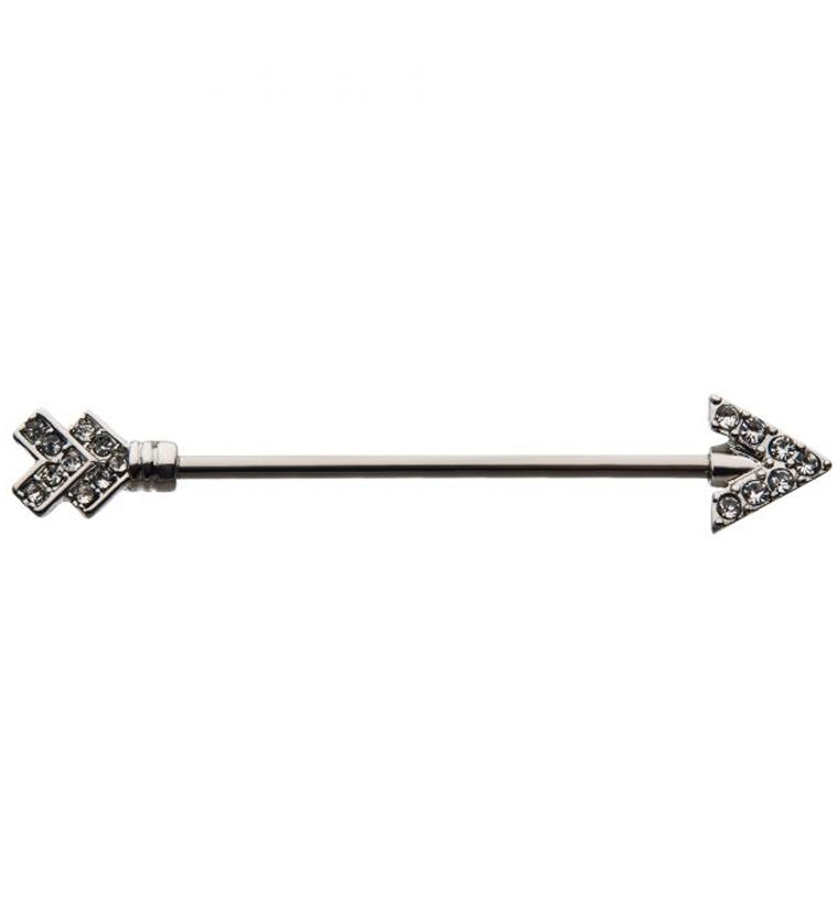 Arrow Gem Industrial Barbell