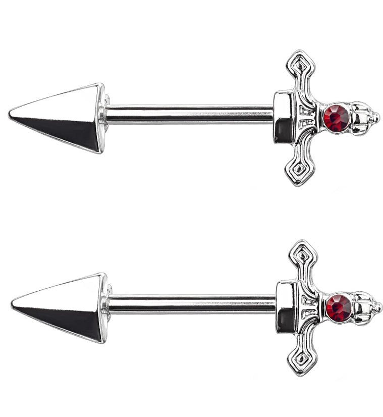 Dagger Nipple Ring